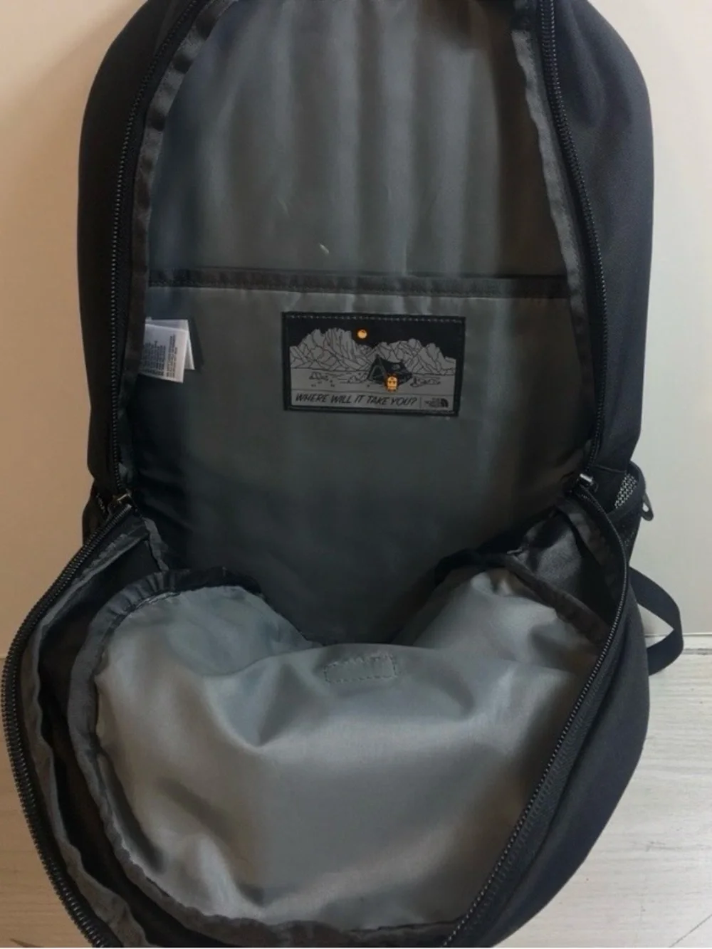 The North Face Recon / Jester Backpack Black CoStar Group Corporate Logo Laptop